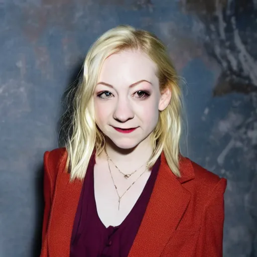 Prompt: Emily Kinney, angry
