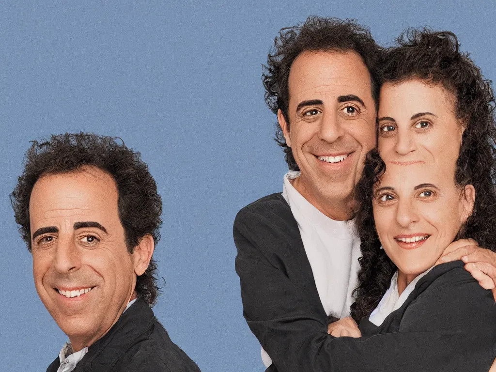 Prompt: The child of Jerry Seinfeld and Elaine Benes, highly detailed, 8kHDR, megapixel,