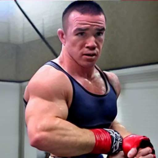 Prompt: colby covington as rambo