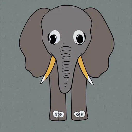 Image similar to an elephant wearing a tutu, concept art