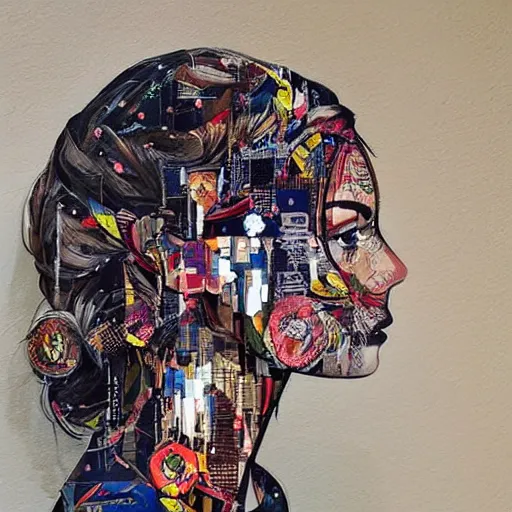 Image similar to A beautiful sculpture. There are so many kinds of time. The time by which we measure our lives. Months and years. Or the big time, the time that raises mountains and makes stars. by Sandra Chevrier intuitive