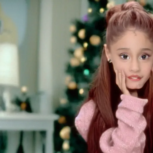 Image similar to Ariana Grande in the movie home alone