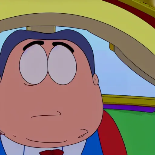 Prompt: closeup dslr photo of quagmire from family guy