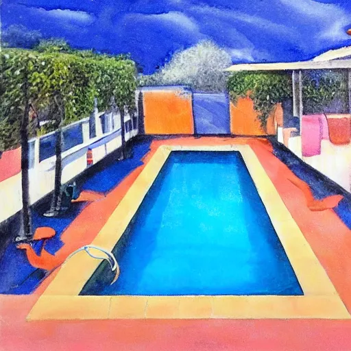 Image similar to a pool heraldo ortega