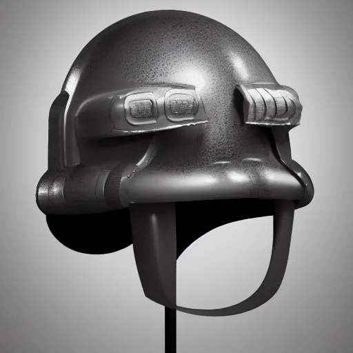 Prompt: dark helmet from spaceballs, dik dik spaceballs digital illustration, trending on artstation, animated