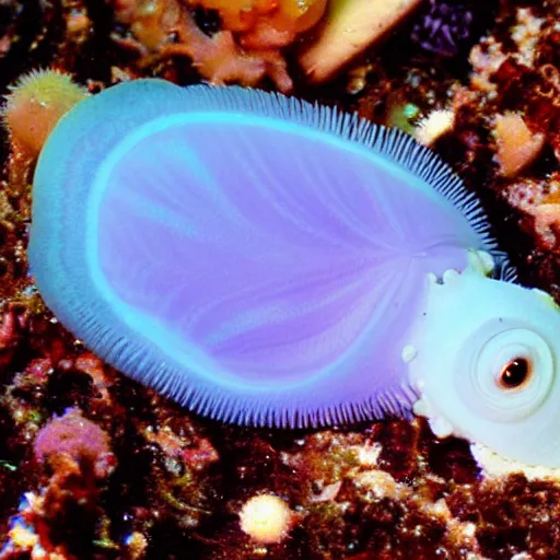 Prompt: sea angel slug