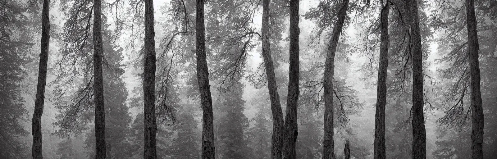 Image similar to to fathom hell or soar angelic, just take a pinch of psychedelic, medium format photograph of two colossal minimalistic necktie sculpture installations by antony gormley and anthony caro in yosemite national park, made from iron, marble, and limestone, granite peaks visible in the background, taken in the night