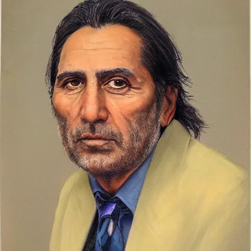 Image similar to ramiz dayı, realistic, portrait