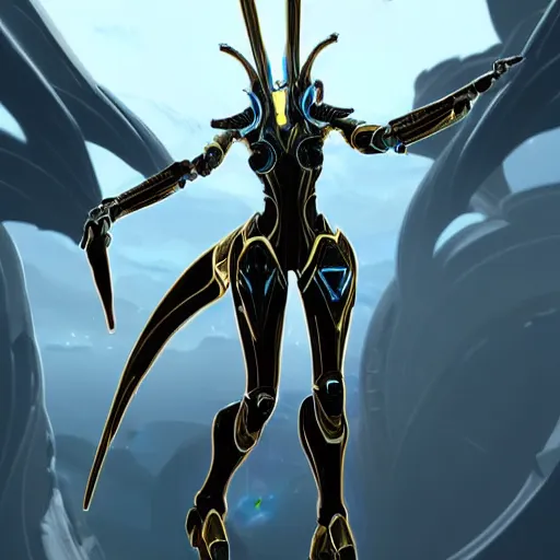 Image similar to highly detailed exquisite warframe fanart, worms eye view, looking up at a giant 500 foot tall beautiful saryn prime female warframe, as a stunning anthropomorphic robot female dragon, sleek smooth white plated armor, unknowingly standing elegantly over your view, you looking up from the ground between the robotic legs, nothing but a speck to her, detailed legs towering over you, proportionally accurate, anatomically correct, sharp claws, two arms, two legs, robot dragon feet, camera close to the legs and feet, giantess shot, upward shot, ground view shot, leg and thigh shot, epic shot, high quality, captura, realistic, professional digital art, high end digital art, furry art, macro art, giantess art, anthro art, DeviantArt, artstation, Furaffinity, 3D, 8k HD render, epic lighting