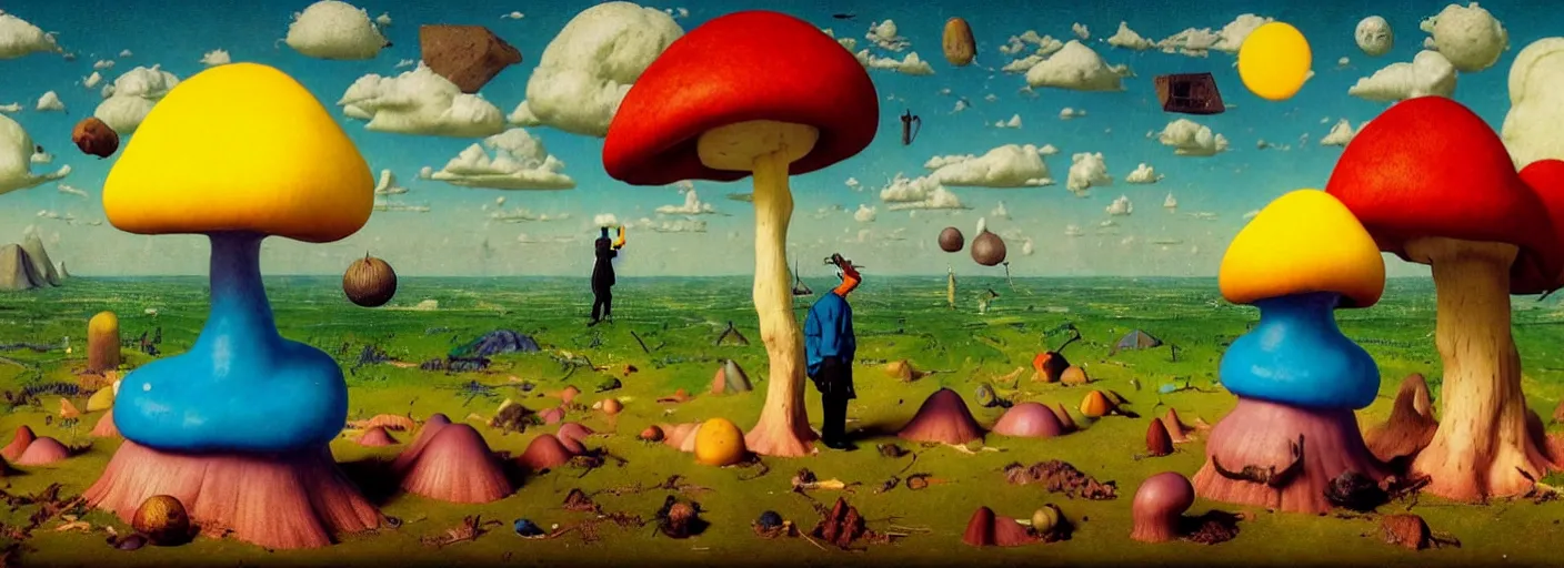 Image similar to surreal colorful single! clay toadstool snail concept art anatomy, action pose, very coherent and colorful high contrast masterpiece by norman rockwell franz sedlacek hieronymus bosch dean ellis simon stalenhag rene magritte gediminas pranckevicius, dark shadows, sunny day, hard lighting, reference sheet white! background