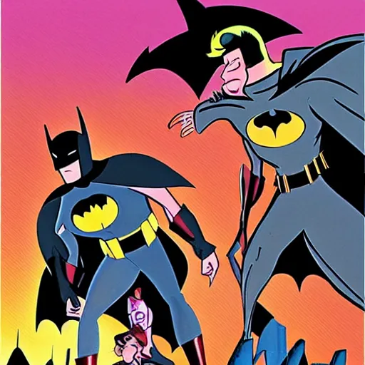Image similar to Batman: the animated series (1992), by Eric Radomski