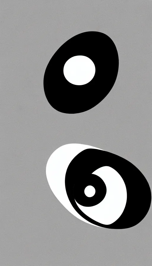 Image similar to Abstract representation of ying Yang concept, by schizophrenia patient