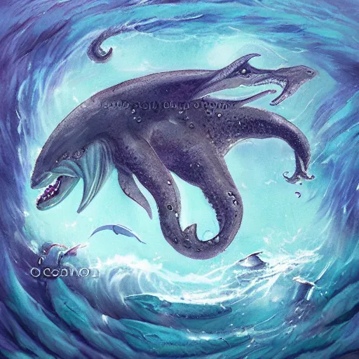 Ocean Giant Creature Bloop | Stable Diffusion | OpenArt