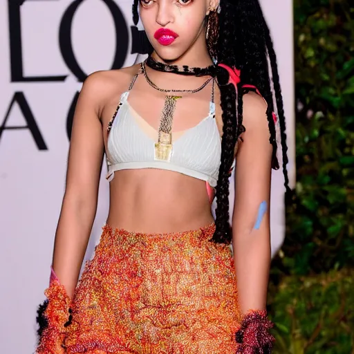 Image similar to fka twigs