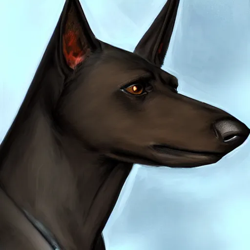 Doberman anubis best sale