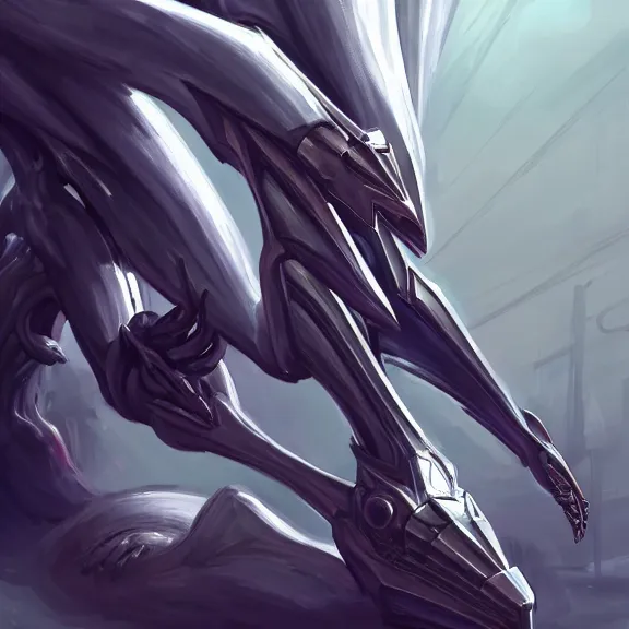 Image similar to very close up foot pov shot, detailed foot shot, feet art pov, hyperdetailed elegant beautiful stunning hot anthropomorphic mecha female dragon giantess laying down showing detailed dragon feet at camera, furry paw pov art, anthro paw pov art, sharp silver armor, elegant legs, warframe destiny fanart, giantess art, dragon paws, furaffinity, octane