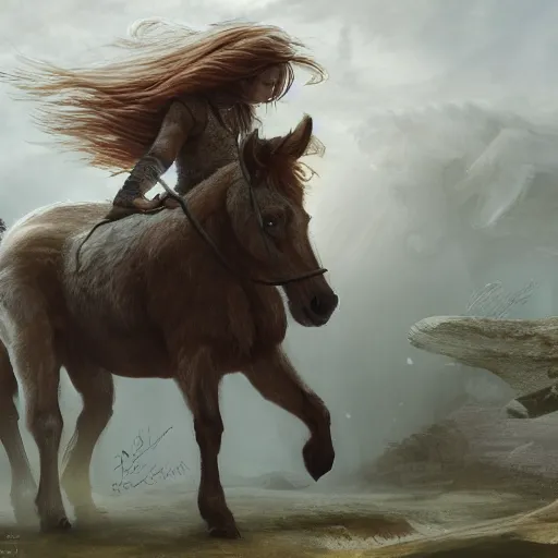 Image similar to a Shetland pony centaur by nuri iyem, james gurney, james jean, greg rutkowski, anato finnstark. hyper detailed, 50mm, award winning photography.