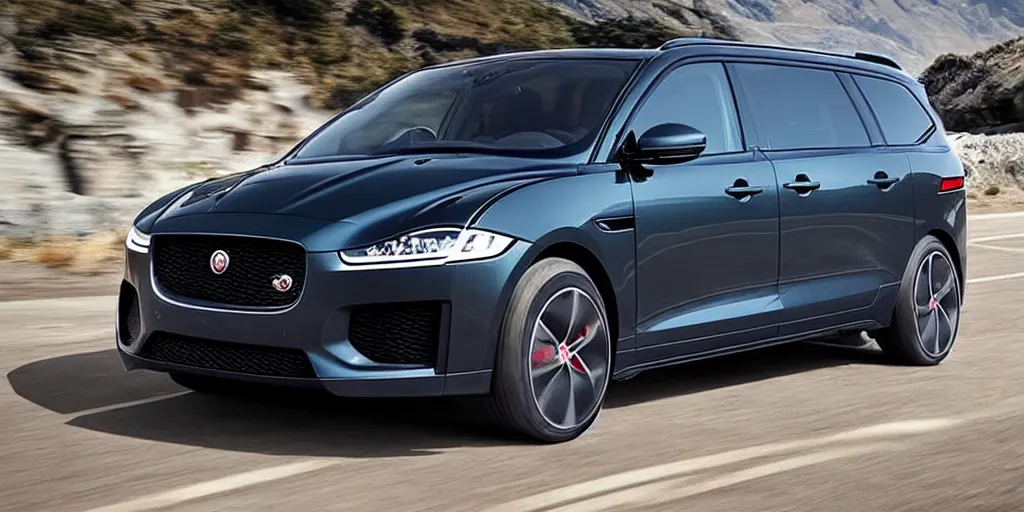 Prompt: “2022 Jaguar Minivan”