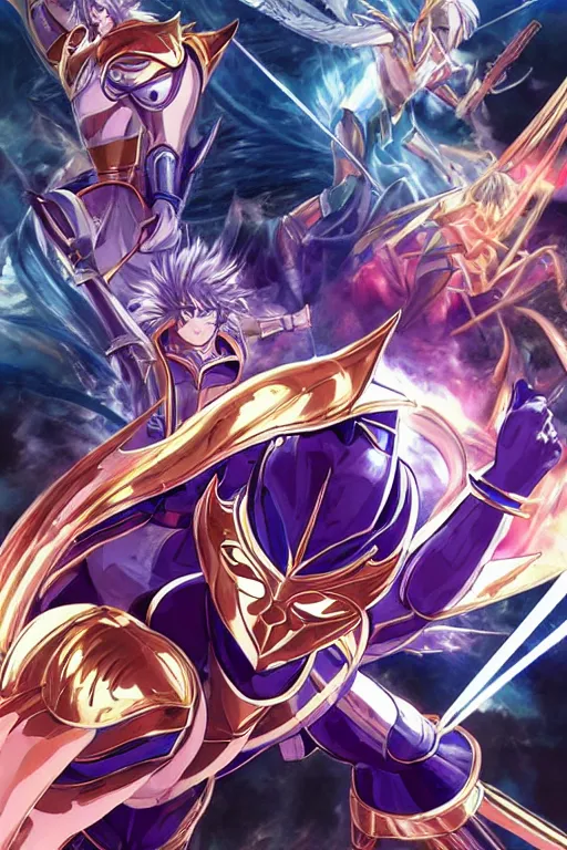 Image similar to 2 0 2 2 knights of the zodiac saint seiya battle for sanctuary hero suit armor comics mask minimalist verytoon nautiljon animes toei animation namco bandai, art by artgerm and greg rutkowski and magali villeneuve