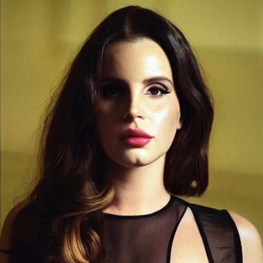 Image similar to lana del rey by gaspar noe