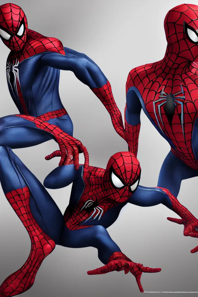 Image similar to concept art of spiderman suit , detailed suit, Marvel, Octan, 8K resolution,