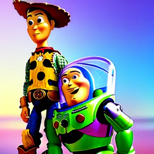 Image similar to buzz and woody