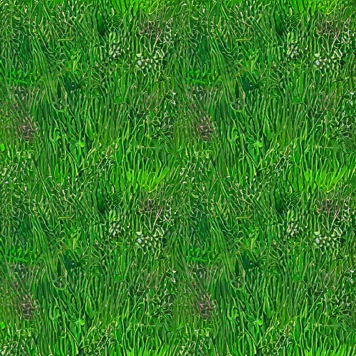 Prompt: seamless stylized grass texture in the style of blizzard, hand painted 4 k