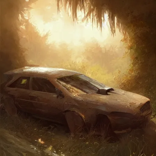 Prompt: Neanderthal car, historically accurate, highly detailed, digital painting, artstation, concept art, smooth art, sharp focus, illustration, art by artgerm and greg rutkowski and alphonse mucha and loish and WLOP