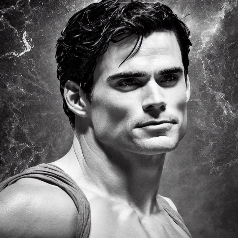Prompt: highly detailed portrait of Matt Bomer as Superman, intricate, masterpiece