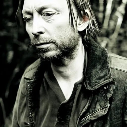 Image similar to thom yorke singer songwriter rolling stone, a photo by colin greenwood