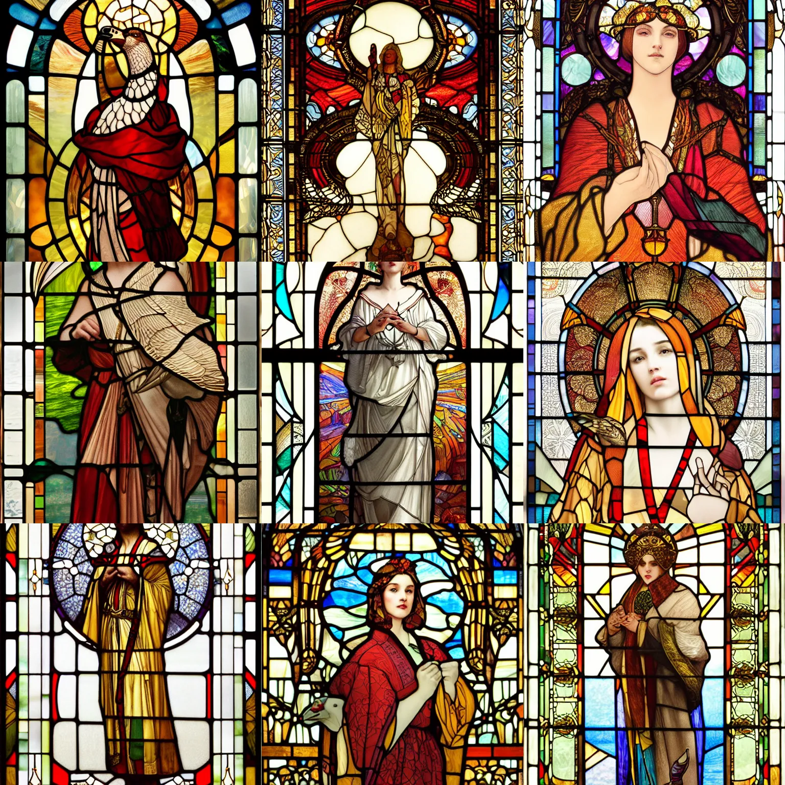 ArtStation - Stained glass windows