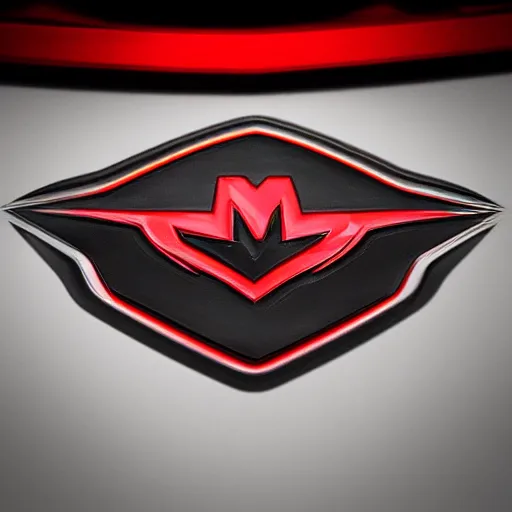 Image similar to hemi logo, dodge, mopar, black, red, high contrast, professional, 4k, highly detailed, detailed car, concept art, artstationhd, trending on instagram,