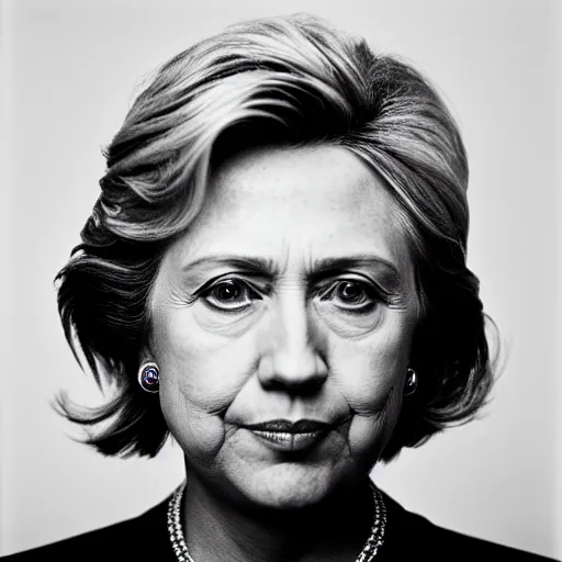 Image similar to photo of Hilary Clinton by Diane Arbus, black and white, high contrast, Rolleiflex, 55mm f/4 lens