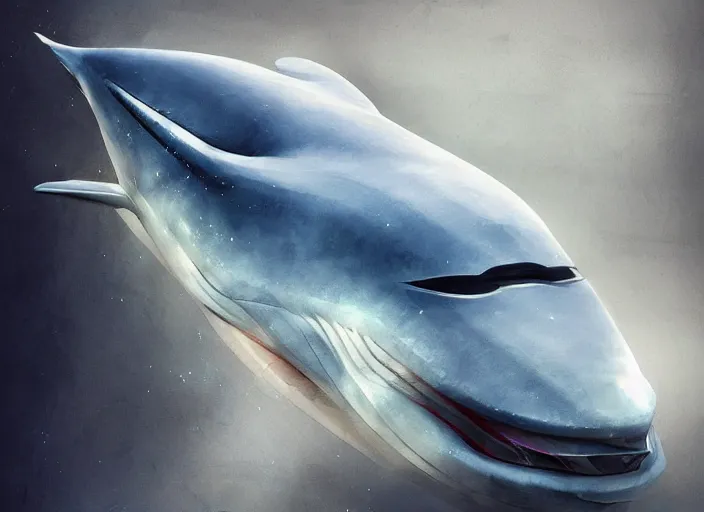 Image similar to beautiful concept design of a car that looks almost like a fish, a shark or a whale. car design by cory loftis, fenghua zhong, ryohei hase, ismail inceoglu, ruan jia, henrik fisker, bruce kaiser, scott robertson, dmitry mazurkevich, doruk erdem, and jon sibal. volumetric light