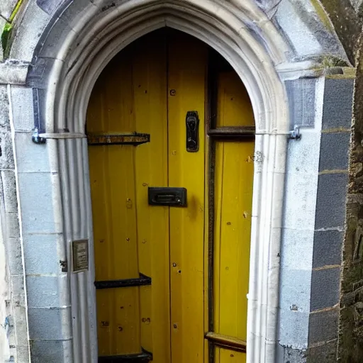 Image similar to i think this just might be my favourite door ever. st saviour's, dartmouth