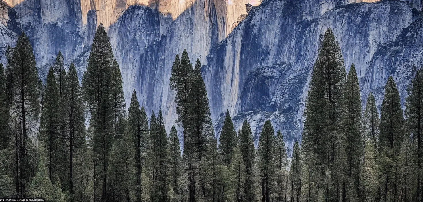 Image similar to amazing landscape photo of yosemite by john muir, award winning, beautiful dramatic lighting