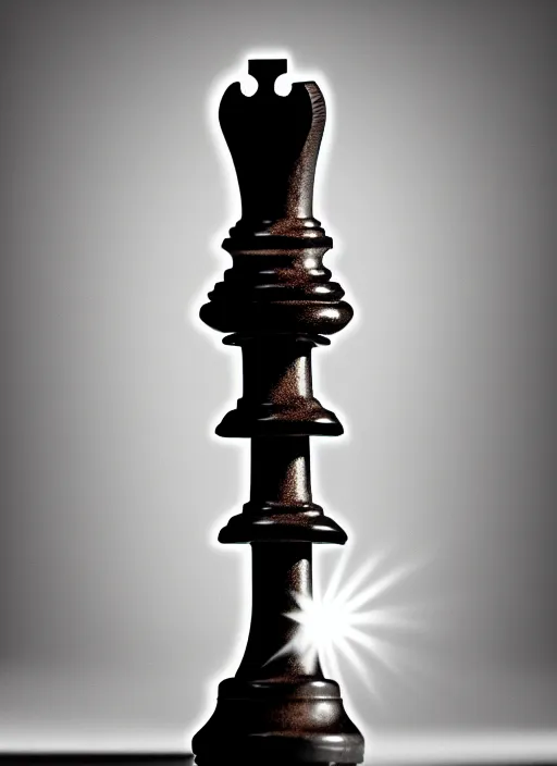 Image similar to ( queen chess piece, by michelangelo buonarroti, sharpfocus, photorealism, soft diffuse autumn lights, some sun light ray, dark room wall, canon 5 d 5 0 mm lens