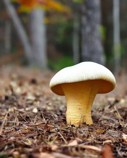 Prompt: destroying angel mushroom, autumn, nature photography, canon, sony, nikon, olympus, 4 k, hd