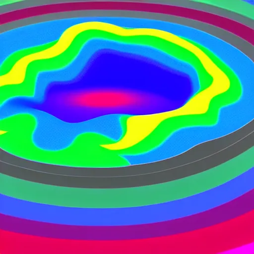 Image similar to a Fluid Simulation of a space shuttle, large eddies, Colourful, CFD , Multiphase flow, hexagonal mesh