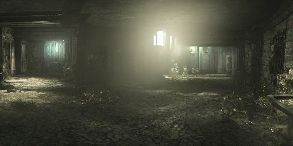 Image similar to still frame from the video game demonic lives, award - winning, stunningly realistic, volumetric lighting, coherent, no artifacts, cinematic, atmospheric, studio quality