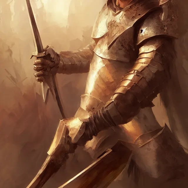 Image similar to christof romuald is a renowned brujah and a former crusader knight, lon - hair, crusader, beautiful young man, brown hair, brown eyes, without beard, without mustache, by stanley artgerm lau, wlop, rossdraws, frank frazetta, andrei riabovitchev, marc simonetti