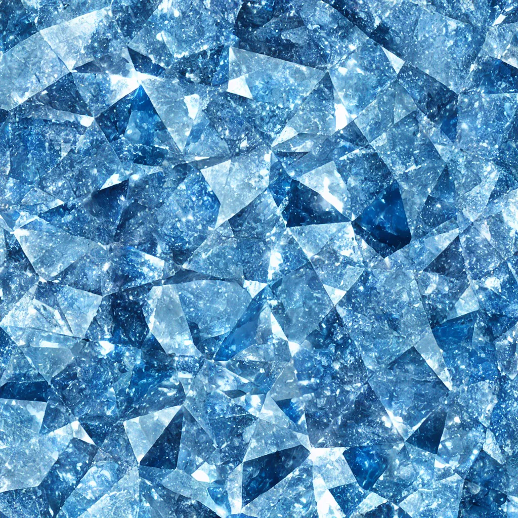 Image similar to huge blue diamond gem texture material, high definition, high detail, 8k, photorealistic