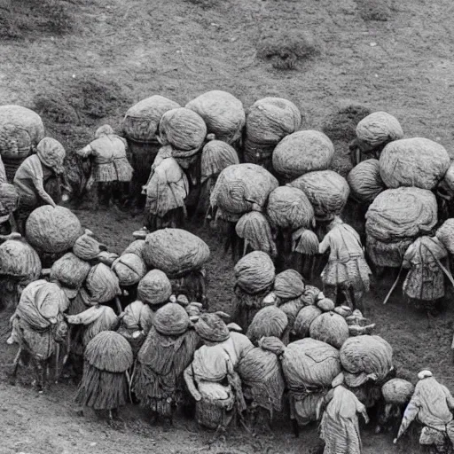 Image similar to dung covered peasant convention