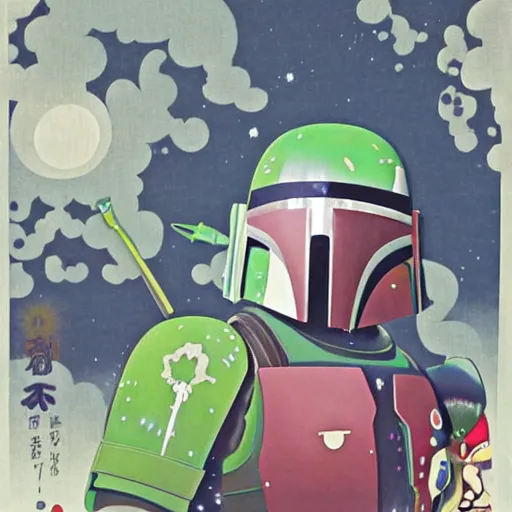 Image similar to boba fett by chiho aoshima