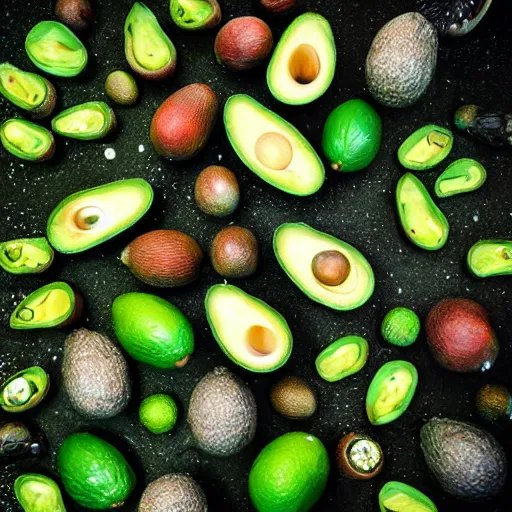 Image similar to avocados underwater