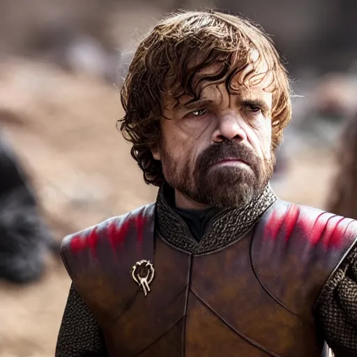 Prompt: Tyrion Lannister fighting in apex legends
