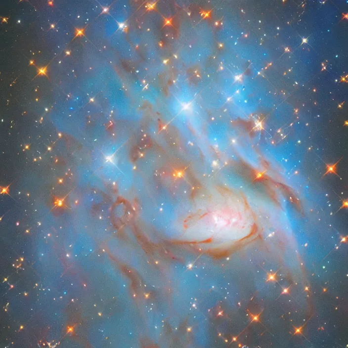 Image similar to hubble photograph