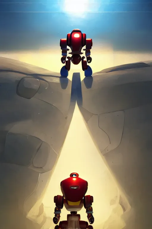 Image similar to metabots medabots medarotto medarot robot minimalist comics, behance hd by jesper ejsing, by rhads, makoto shinkai and lois van baarle, ilya kuvshinov, rossdraws global illumination ray tracing hdr radiating a glowing aura