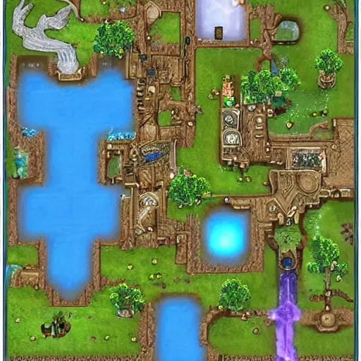 Image similar to fantasy theme open world realms,