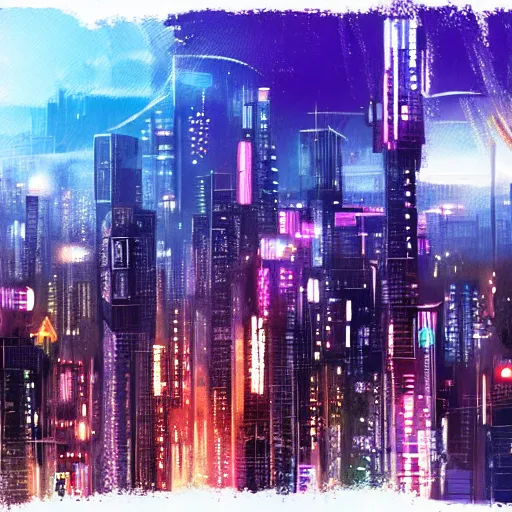 Horizontal view, cyberpunk, animation concept art, studio ghibli style,  clear reflection, full page scan of 3000s detailed concept art, cyberpunk,  mathematics and geometry, architecture, sewage system, urban section, floor  plan, architectural section